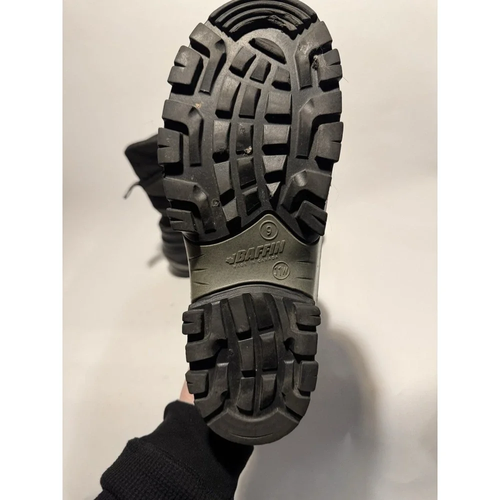 Baffin Eiger Size Mens 9 Women's 11 Extreme Cold Weather Boots In Black